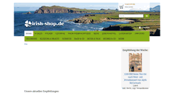 Desktop Screenshot of irish-shop.de