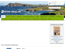 Tablet Screenshot of irish-shop.de