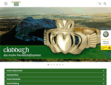 Tablet Screenshot of irish-shop.info